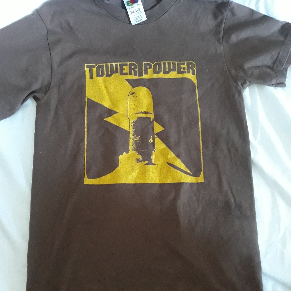 Tower power screen tshirt